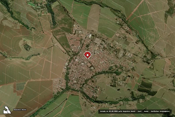 Imagem de satélite — Embargo IBAMA — Infração de Administração Ambiental(Não Classificada-Móvel) - Ribeirão Preto/SP