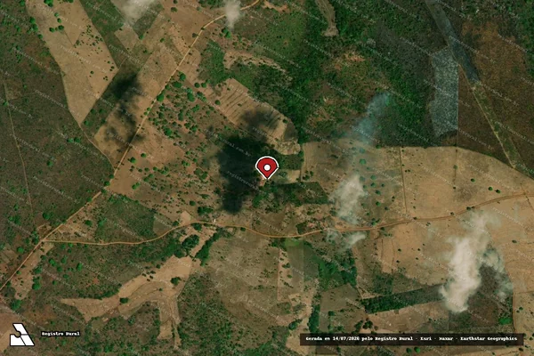Imagem de satélite — Embargo IBAMA — Infração Ambiental — Paraibano/MA