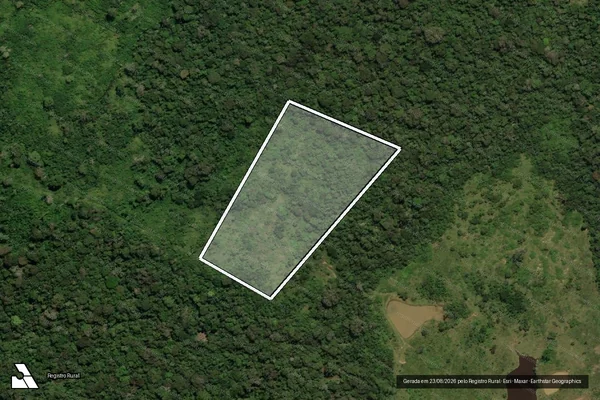 Imagem de satélite de Infração da Flora em Brasiléia - AC