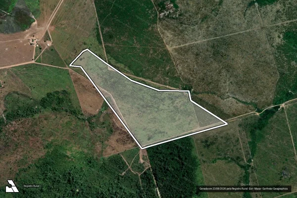 Imagem de satélite de Infração Ambiental em Altamira - PA