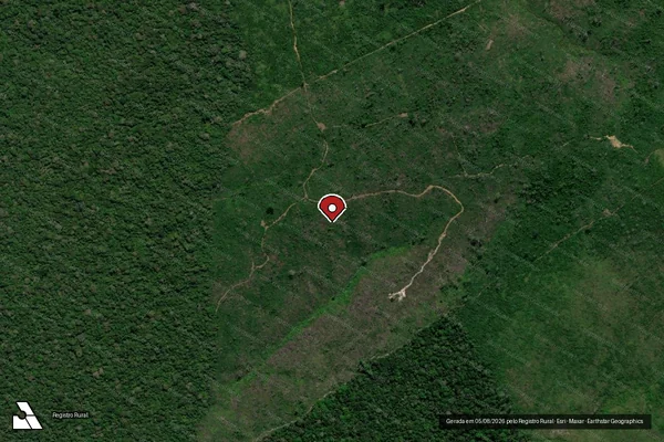 Imagem de satélite — Embargo Ambiental - Apuí/AM
