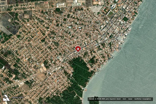 Imagem de satélite — Embargo IBAMA — Infração da Flora — Cametá/PA