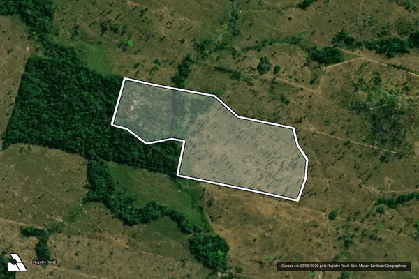 Imagem de satélite de Infração Ambiental em Campo Novo de Rondônia - RO