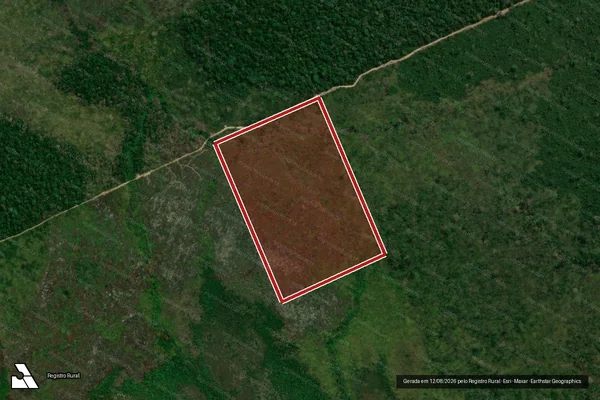 Imagem de satélite de Infração da Flora em Porto Velho - RO