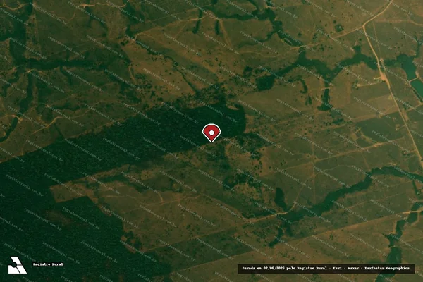 Imagem de satélite — Embargo Ambiental - Buritis/RO