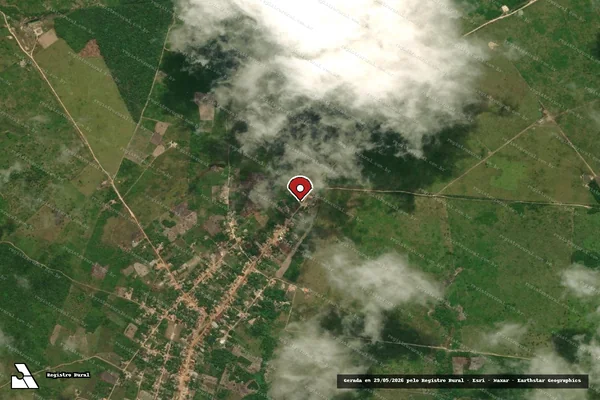 Imagem de satélite — Embargo Ambiental - Godofredo Viana/MA