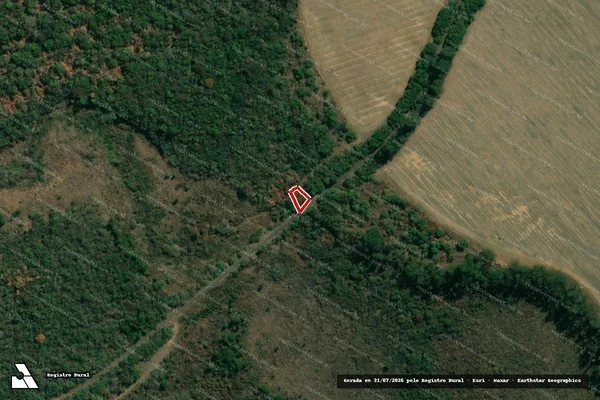 Imagem de satélite — Embargo IBAMA — Infração da Flora — Itapetininga/SP
