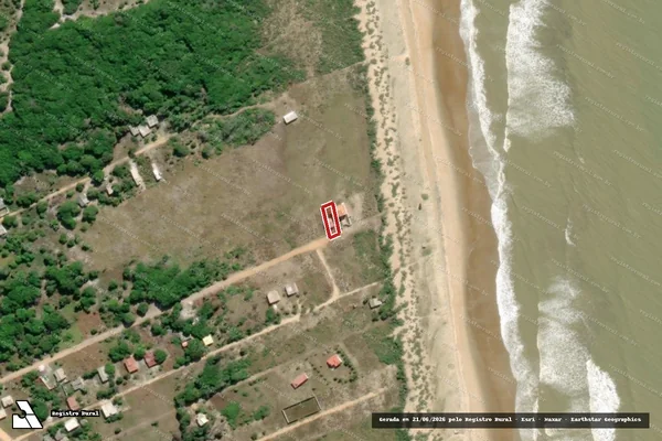 Imagem de satélite de Infração da Flora em São Mateus - ES