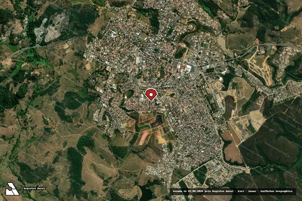 Imagem de satélite — Embargo IBAMA — Infração da Fauna - Aracruz/ES