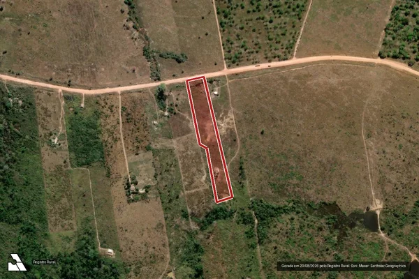 Imagem de satélite — Embargo IBAMA — Infração da Flora - Aripuanã/MT