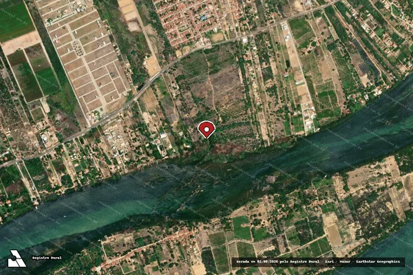 Imagem de satélite — Embargo Ambiental - Petrolina/PE