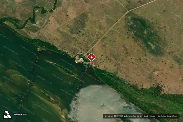 Imagem de satélite — Embargo IBAMA — Infração da Flora — Arapoema/TO