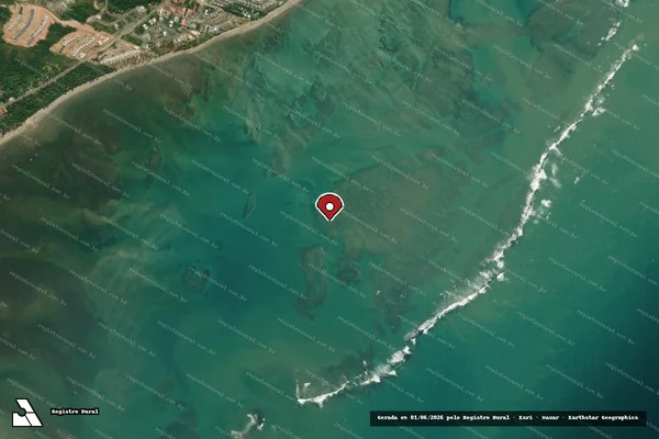 Imagem de satélite — Embargo IBAMA — Infração de pesca(Não Classificada-Móvel) - Passo de Camaragibe/AL