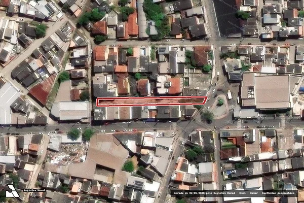 Imagem de satélite — Embargo Ambiental — Vila Velha/ES