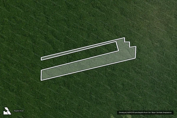 Imagem de satélite de Infração da Flora em Portel - PA