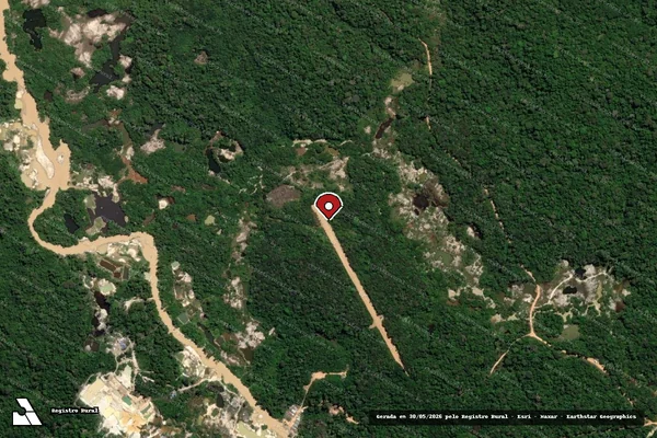 Imagem de satélite — Embargo Ambiental - Itaituba/PA