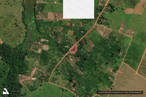 Imagem de satélite de Infração da Flora em Senador Guiomard - AC