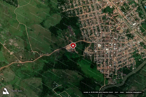 Imagem de satélite — Embargo IBAMA — Infração de Licenciamento(Não Classificada-Móvel) - Anapu/PA