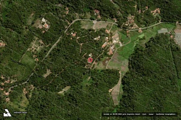 Imagem de satélite de Infração Ambiental em Mulungu - CE
