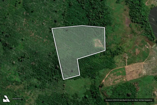 Imagem de satélite de Infração da Flora em Apuí - AM