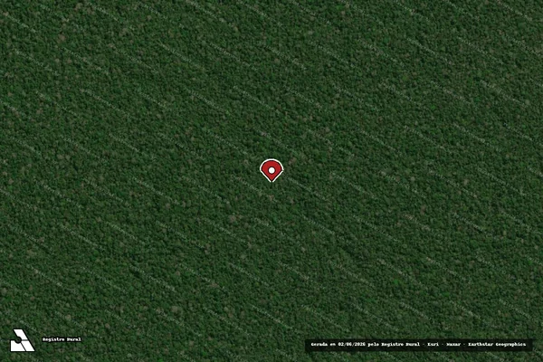 Imagem de satélite — Embargo IBAMA — Infração Ambiental - Boca do Acre/AM