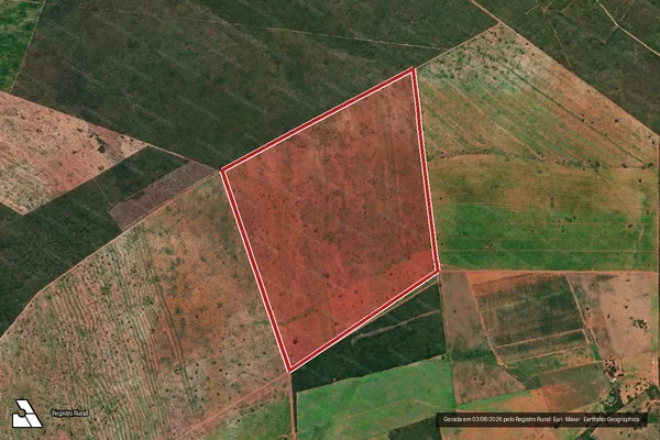 Imagem de satélite de Infração da Flora em Ribeira do Pombal - BA