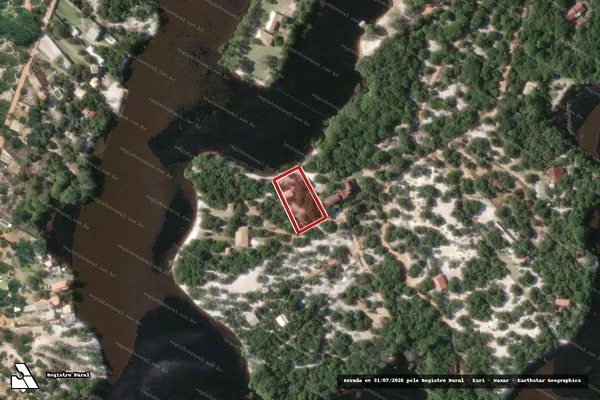Imagem de satélite de Infração Ambiental em Itapemirim - ES