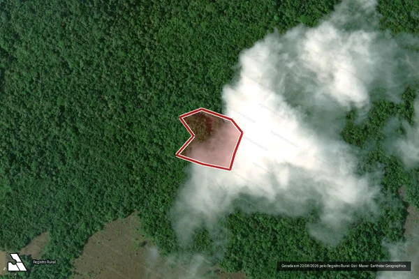 Imagem de satélite — Embargo IBAMA — Infração Ambiental - Amapá/AP