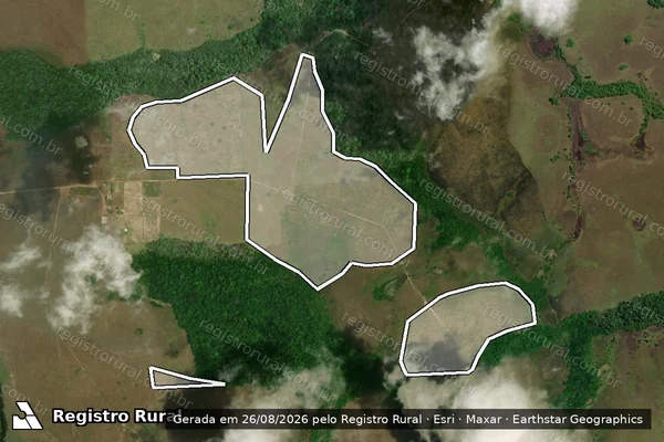 Imagem de satélite — Embargo IBAMA — Infração da Flora — Amapá/AP
