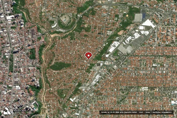 Imagem de satélite — Embargo IBAMA — Infração da Fauna - Maceió/AL