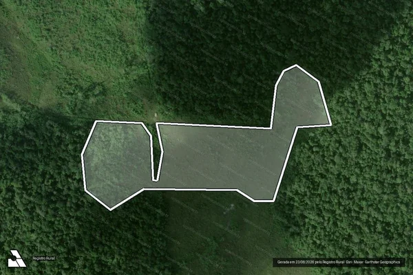 Imagem de satélite de Infração da Flora em Calçoene - AP