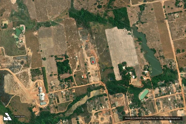 Imagem de satélite de Infração Ambiental em Nova Monte Verde - MT