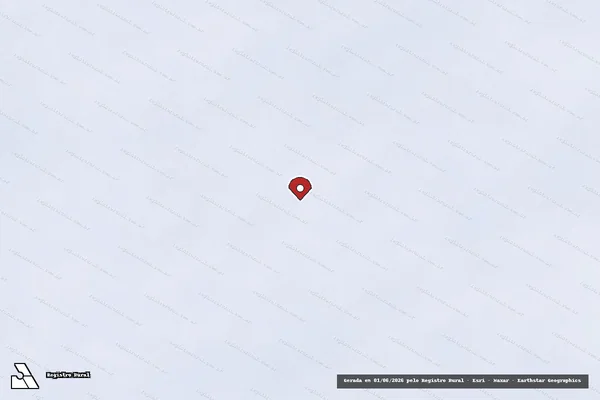 Imagem de satélite — Embargo IBAMA — Infração Ambiental - Iúna/ES