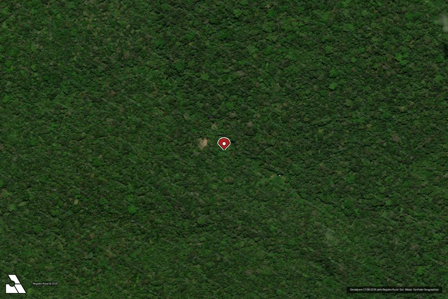 Imagem aérea do item A