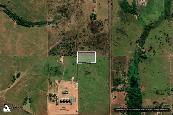 Imagem de satélite — Embargo IBAMA — Infração da Flora - Chupinguaia/RO