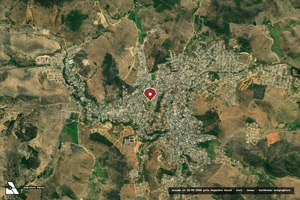 Imagem de satélite de Infração da Fauna em Governador Valadares - MG (marcador da localização)