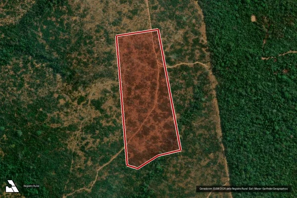 Imagem de satélite de Infração Ambiental em Altamira - PA