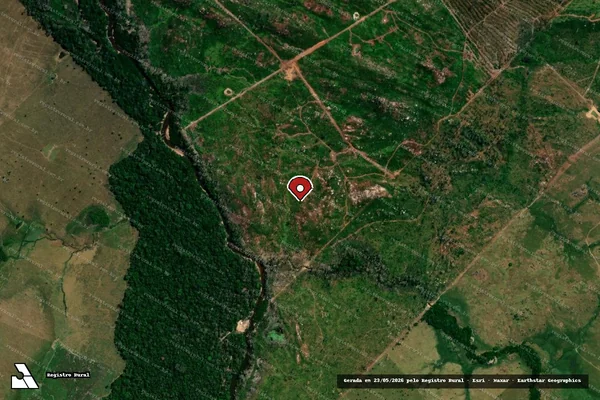 Imagem de satélite — Embargo IBAMA — Infração da Flora — Governador Jorge Teixeira/RO