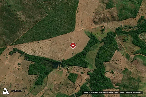 Imagem de satélite — Embargo IBAMA — Infração da Flora — Estreito/MA