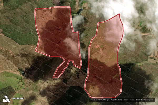 Imagem de satélite de Infração da Flora em Iguatu - CE