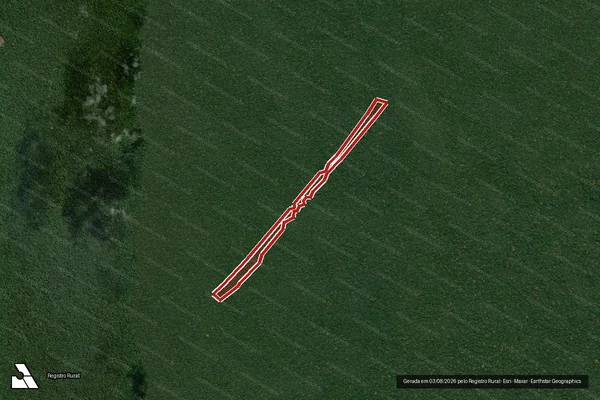 Imagem de satélite de Infração Ambiental em Manicoré - AM