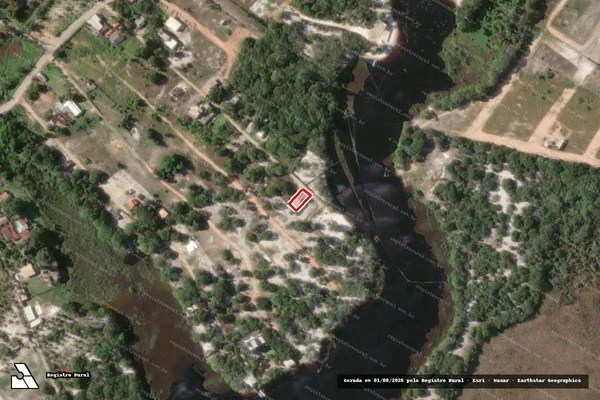 Imagem de satélite de Infração Ambiental em Itapemirim - ES