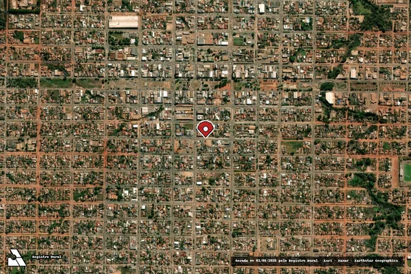Imagem de satélite — Embargo IBAMA — Infração da Flora — Rolim de Moura/RO