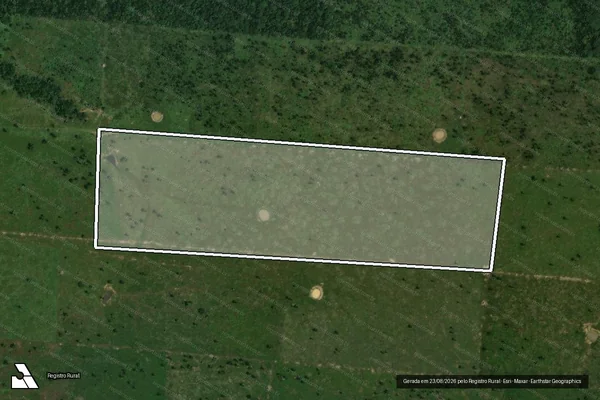 Imagem de satélite de Infração da Flora em Porto Velho - RO