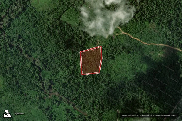 Imagem de satélite de Desmatamento em Itaituba - PA