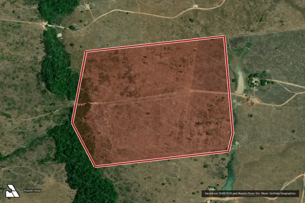Imagem de satélite de Infração da Fauna em Goianésia do Pará - PA