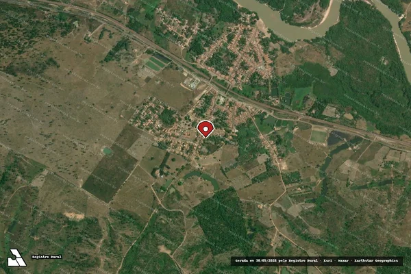 Imagem de satélite — Embargo IBAMA — Infração Ambiental — Alto Alegre do Pindaré/MA