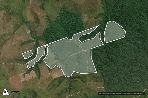 Imagem de satélite de Infração Ambiental em Goianésia do Pará - PA