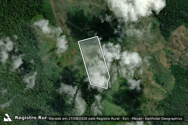 Imagem de satélite de Infração da Flora em Tucuruí - PA