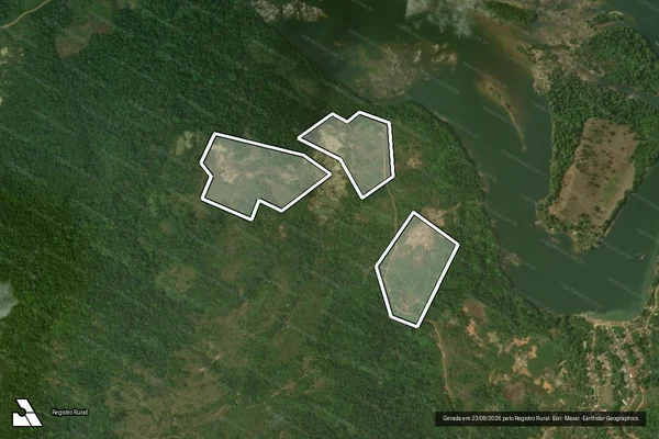Imagem de satélite de Infração Ambiental em Senador José Porfírio - PA